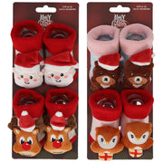 apollo babies 3d socks 2-pack nb combi a ass 1