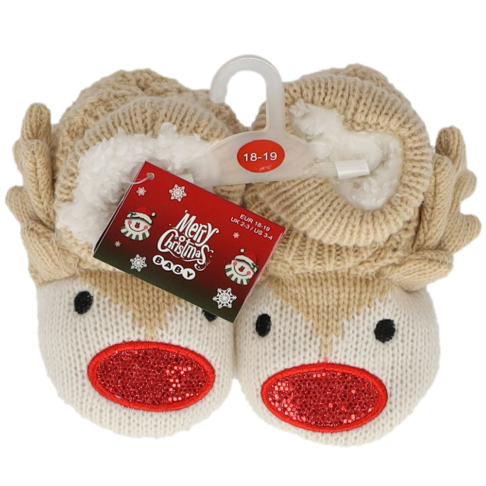 apollo babies knitted booties x-mas 16/17 combi c ass 1