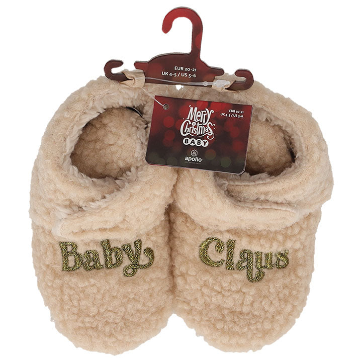 apollo babies knitted booties teddy x-mas 20/21 combi c ass 1