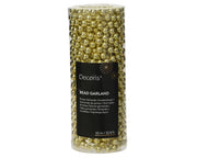 kralenslinger polystyreen shiny licht goud d.0.8cm x l.1000cm