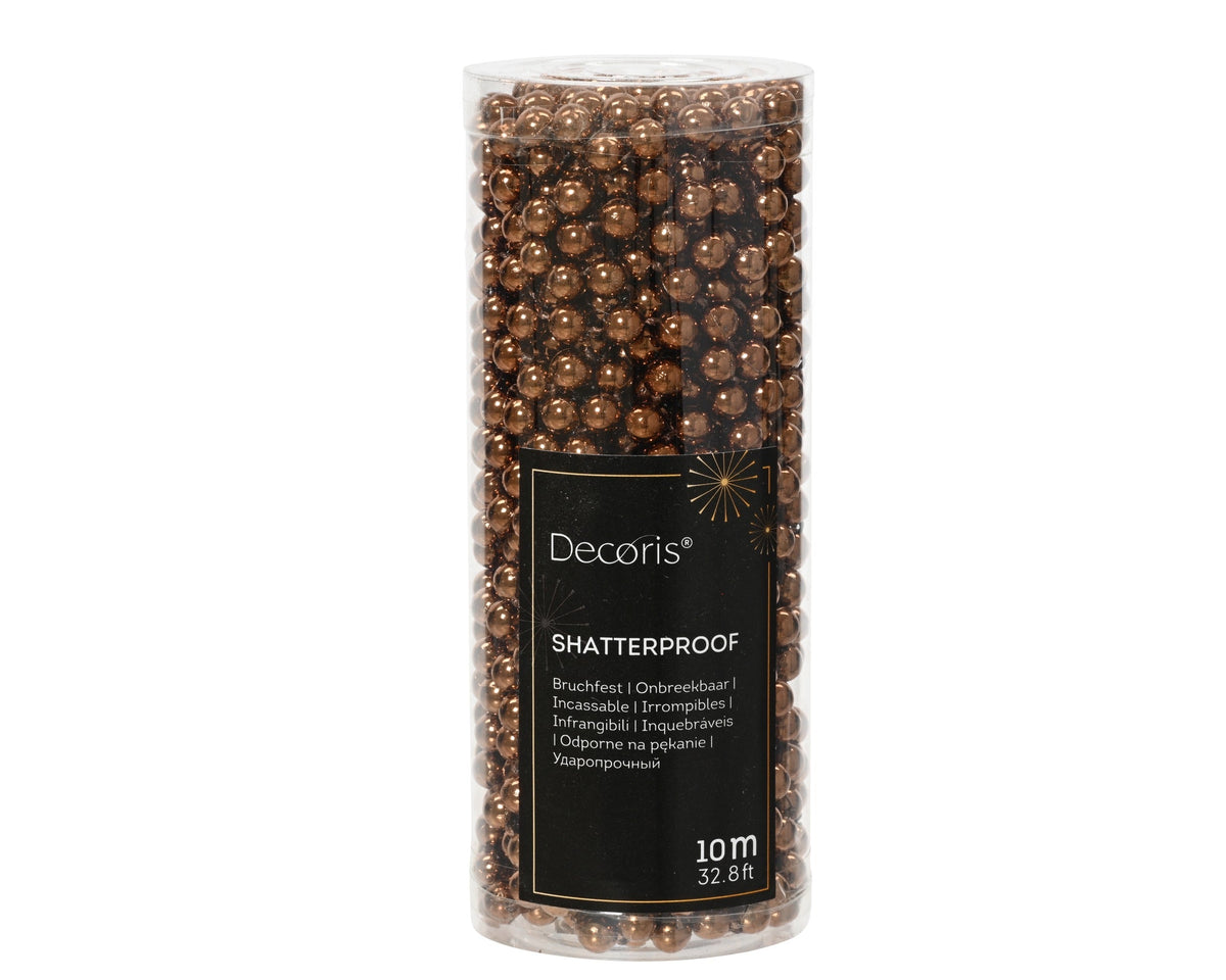 kralenslinger polystyreen sh espresso d.0.8cm x l.1000cm