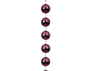 kralenslinger xxl polystyreen shiny donker roze d.2cm x l.270cm