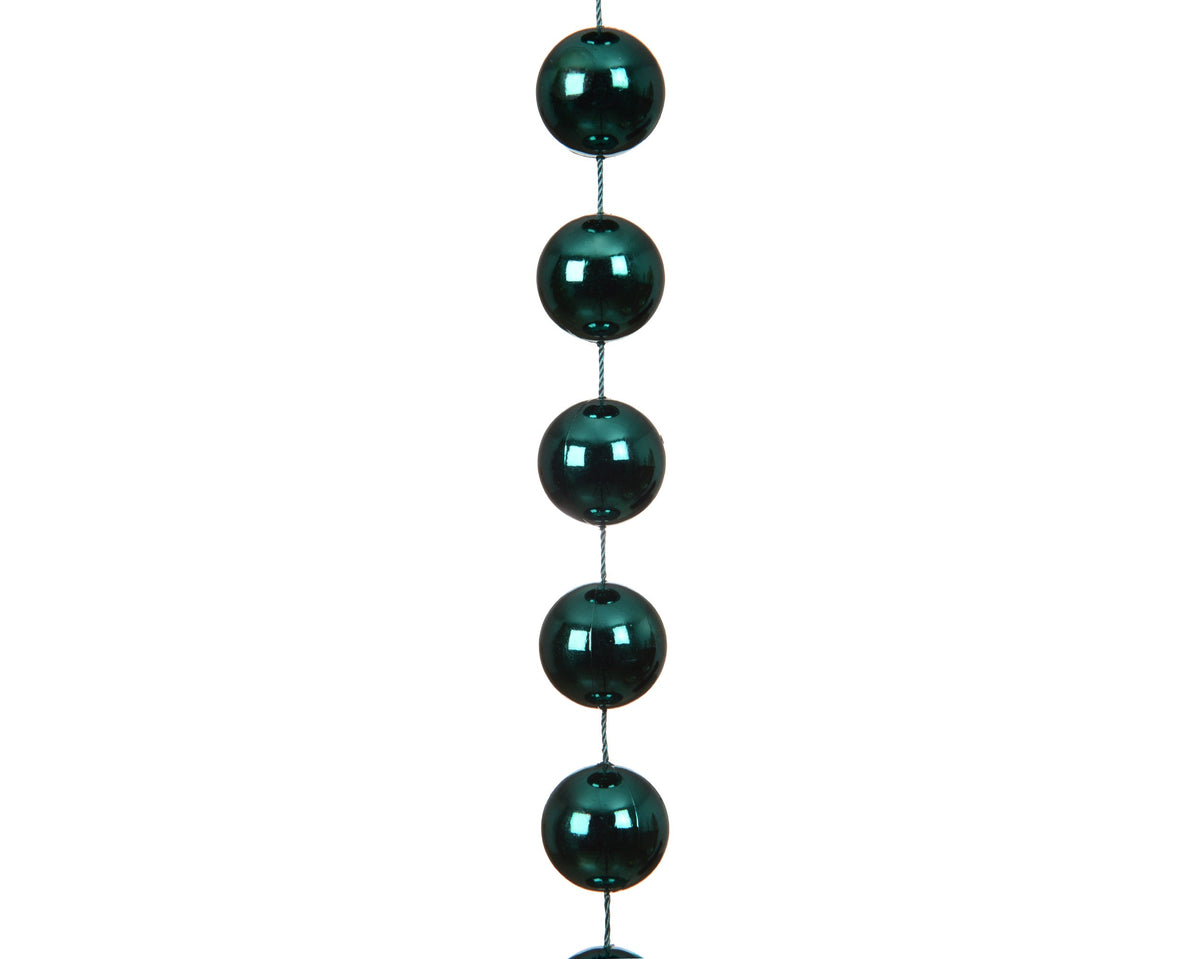 kralenslinger xxl polystyreen shiny emerald d.2cm x l.270cm