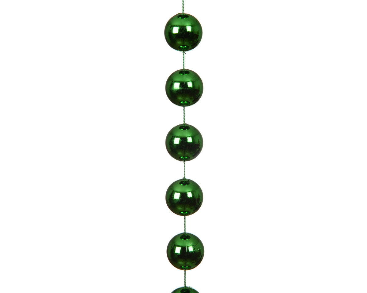 kralenslinger xxl polystyreen shiny jolly groen d.2cm x l.270cm