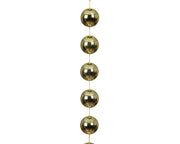 kralenslinger xxl polystyreen enamel warm pistache d.2cm x l.270cm