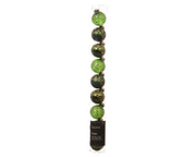 kerstballen glas transparent shiny - matt - shiny 3ass dennengroen d.3cm