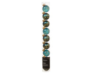 kerstballen glas transparent shiny - matt - shiny 3ass emerald d.3cm