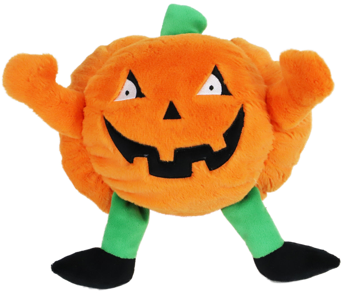 pompoen halloween + gezicht oranje 28cm