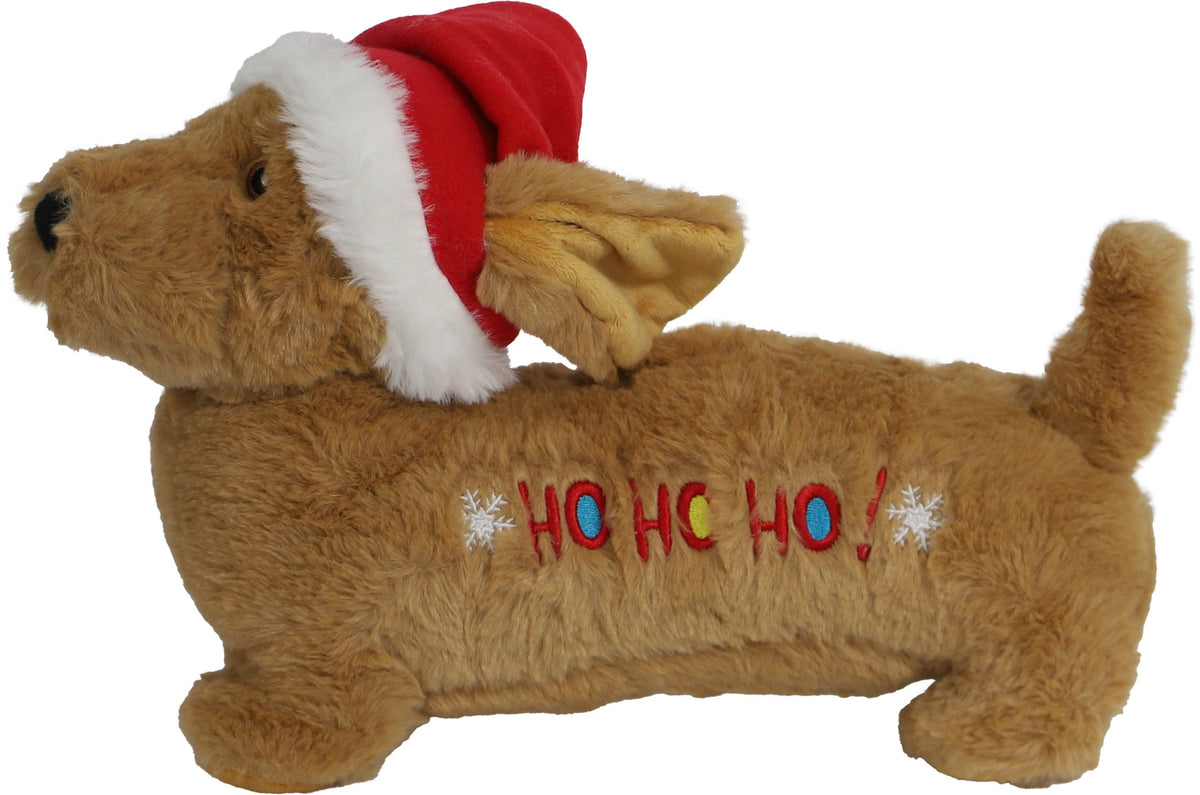 krstsplgd hond+hohoho+piep bruin 33cm