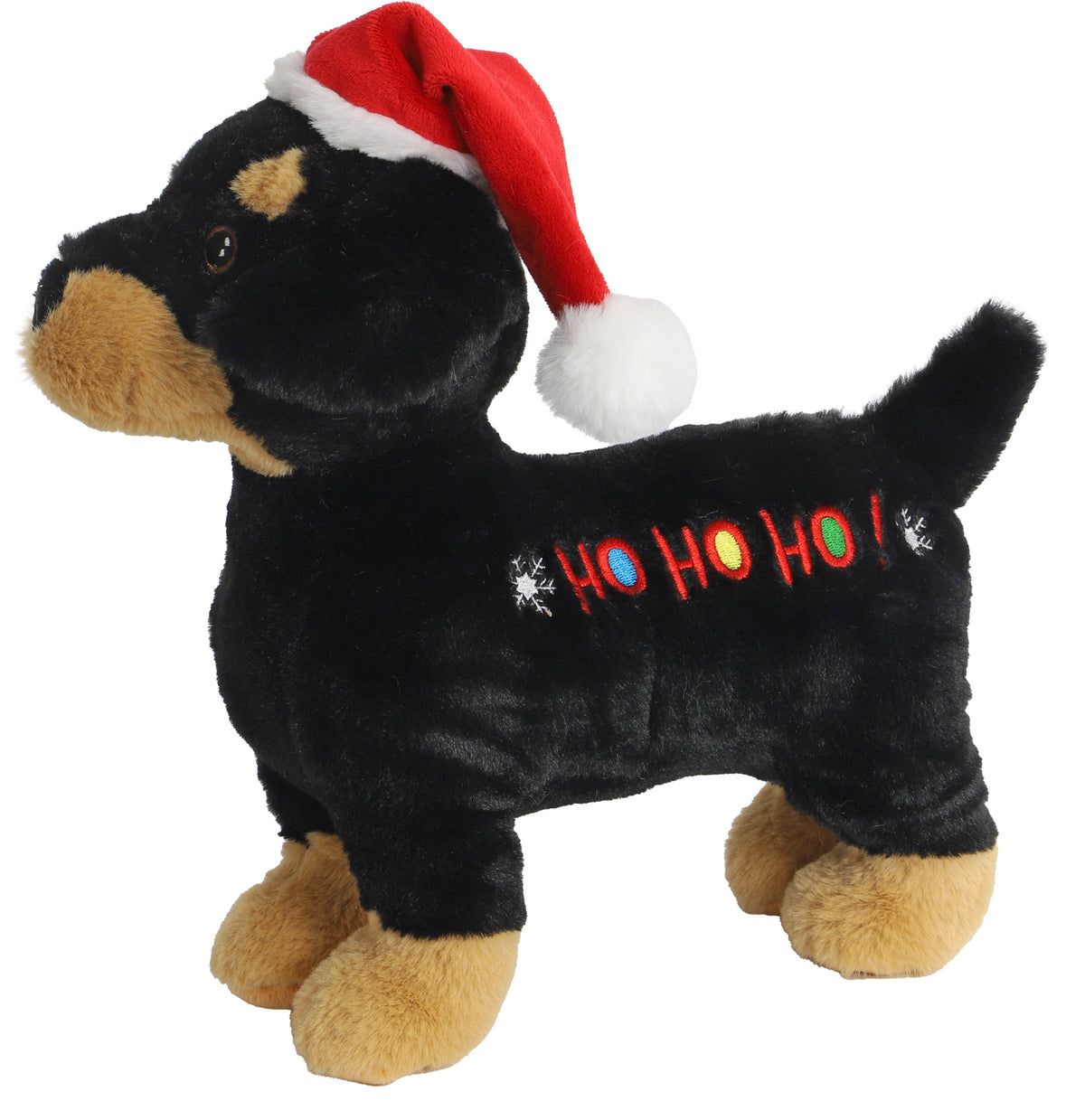 krstsplgd hond+hohoho+piep zw.bruin 30cm