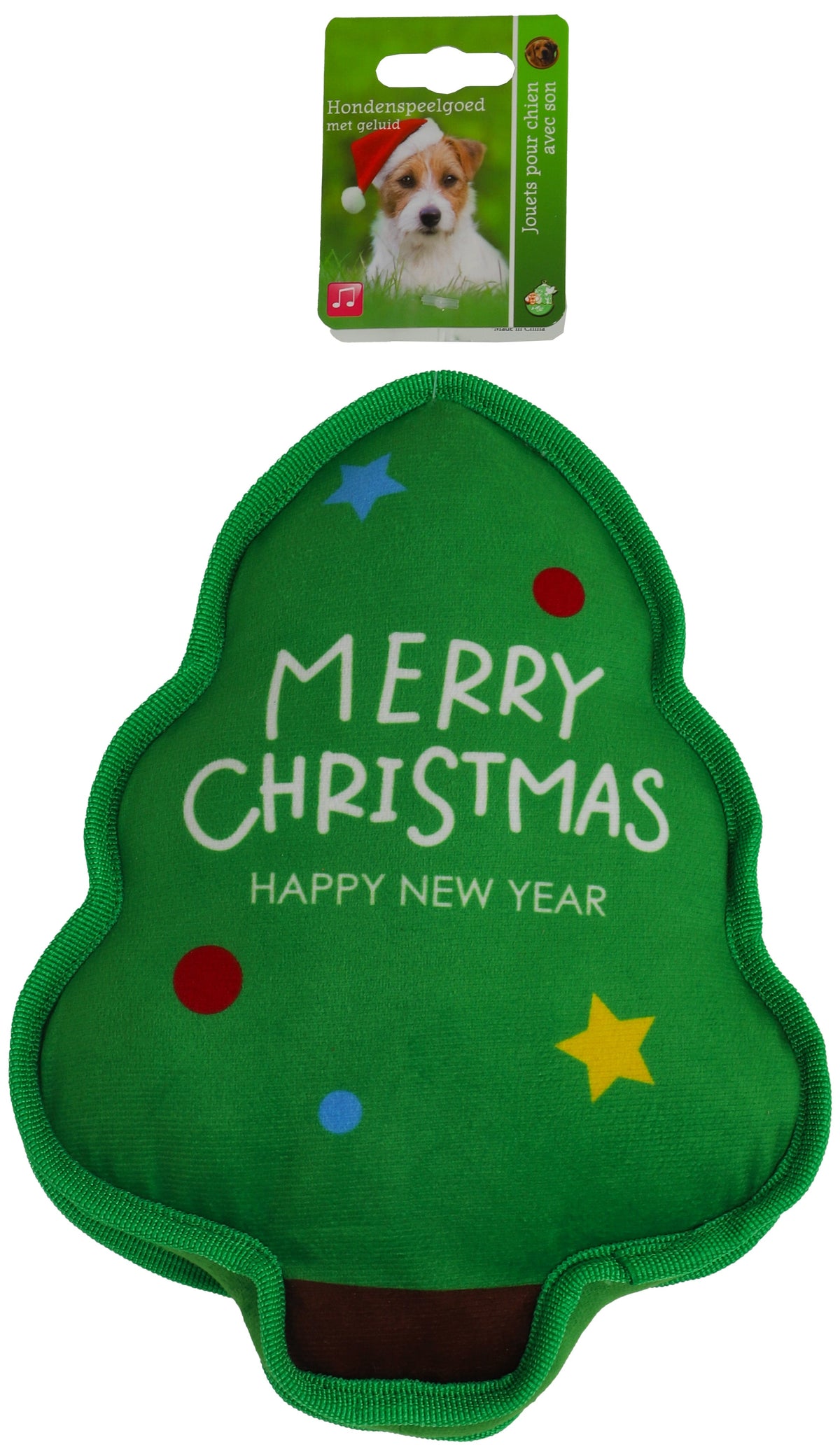 kerstboom pluche groen 26cm