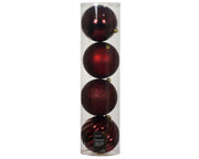 kerstballen shatterpoof d.14cm mixtube a 4 ossenbloed