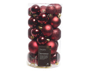 kerstballlen shatterproof mixtube a 30 ossenbloed