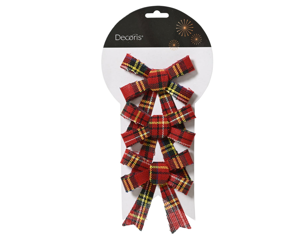 strik polyester rood/kleur(en) l.1cm x w.9cm x h.10cm