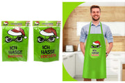 kochschürze weihnachten "festtagsmuffel" mit tasche, 2 designs