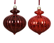kerstballen polystyreen shiny,mercury beads 2col ass assortie d.8cm