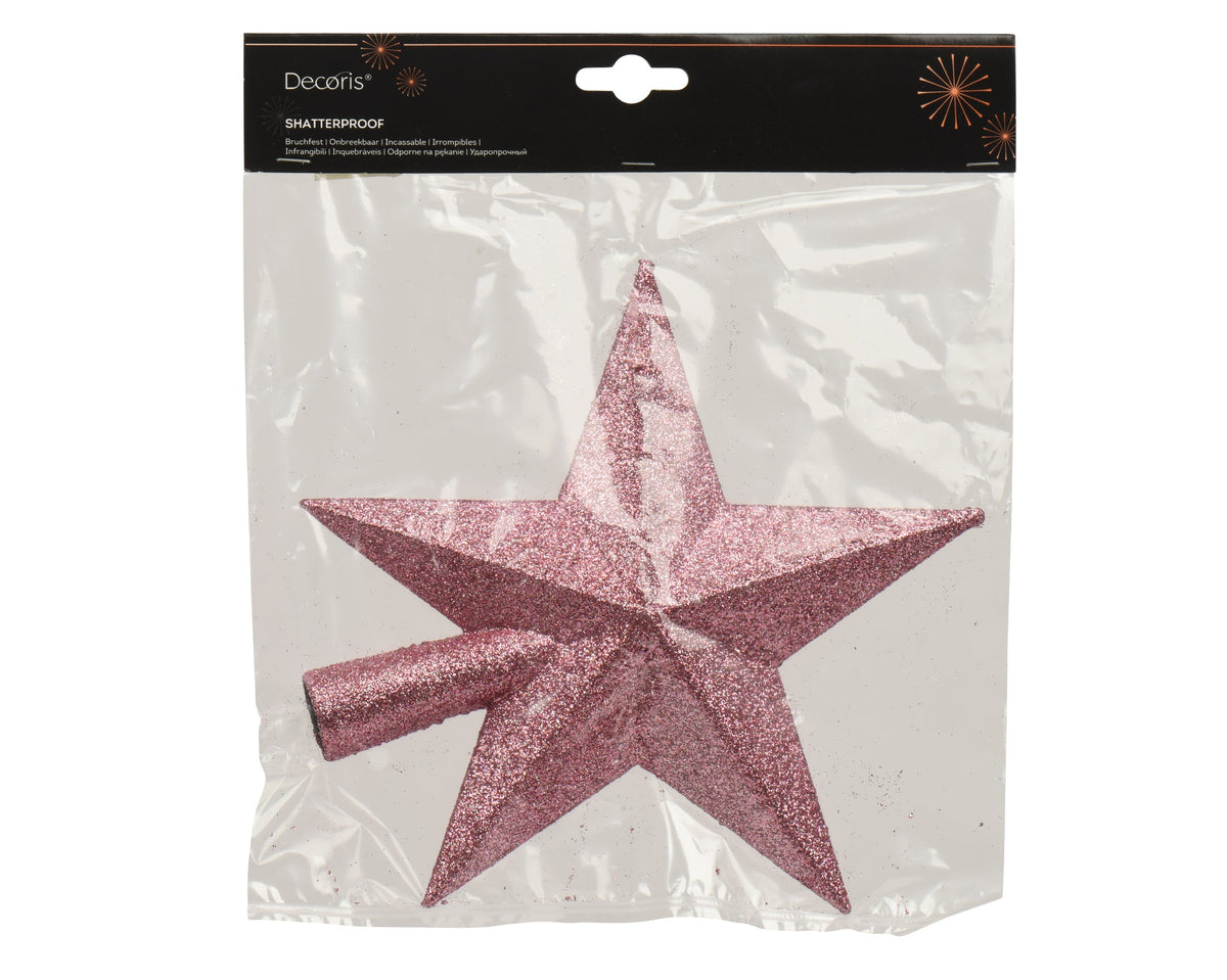 piek polystyreen glitter bloesem roze l.4.2cm x w.19cm x h.19cm