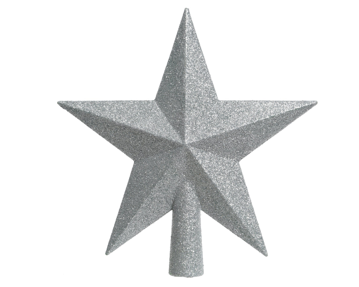 piek polystyreen glitter zilver l.4.2cm x w.19cm x h.19cm