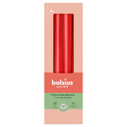 gotische kaarsen 245/24 doos 4 delicate red