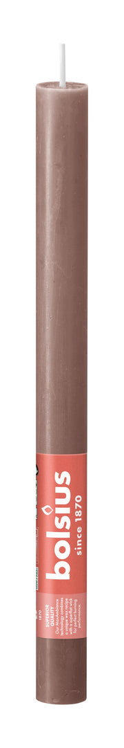 rustiek tafelkaars rustic taupe