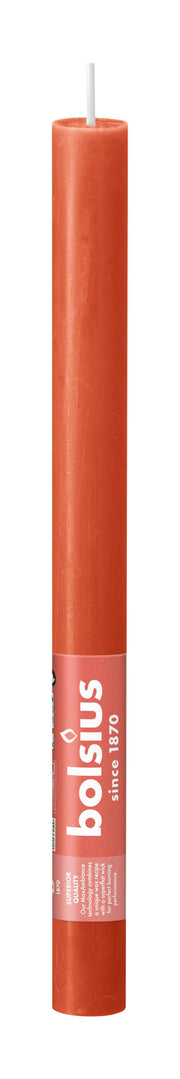 rustiek tafelkaars earthy orange