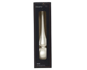 piek glas matt winterwit d.6cm x h.26cm