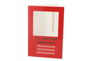 gift tile card all i want for red 21x14x1cm