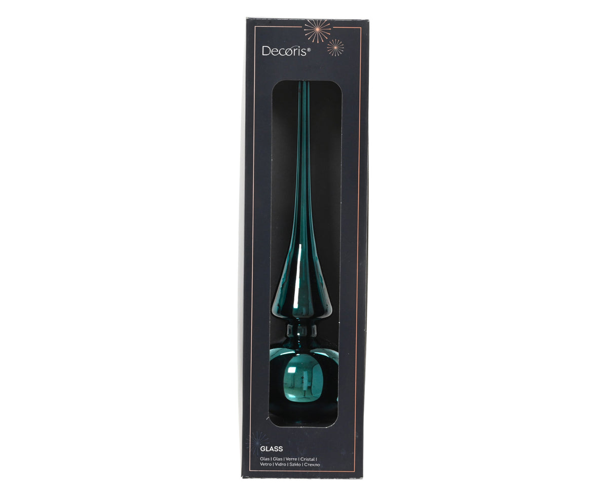 piek glas shiny emerald d.6cm x h.26cm