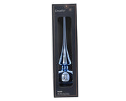 piek glas shiny ochtend blauw d.6cm x h.26cm