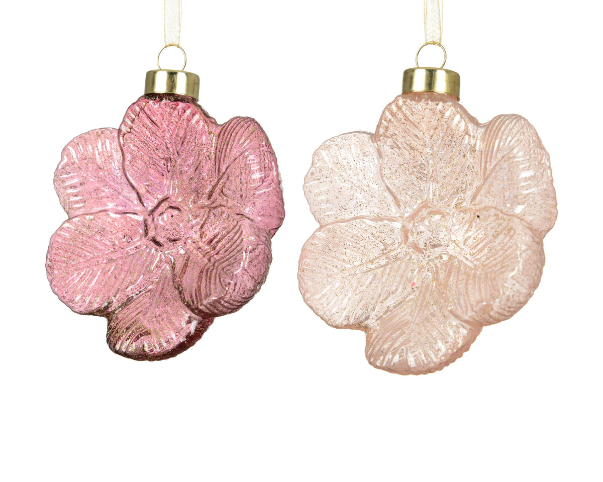 bloem glas transparent with glitter all over 2ass assortie l.9.7cm x w.4.5cm x h.11.6cm