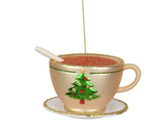 cup glas with spoon multi l.11cm x w.9cm x h.7.2cm