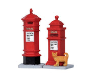 victorian mailboxes, set of 2