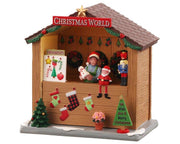 christmas world booth, ac adaptable