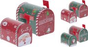voorraadblik groot: 155x99x110mm  2 ass kerst designs