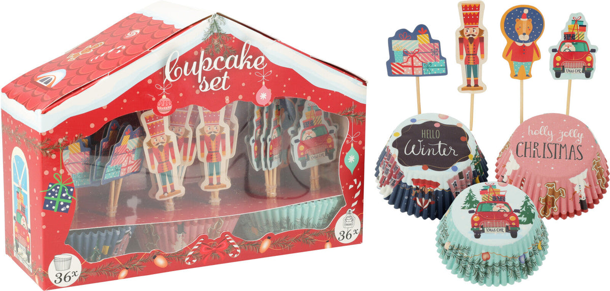 cupcake vormset 72 delig