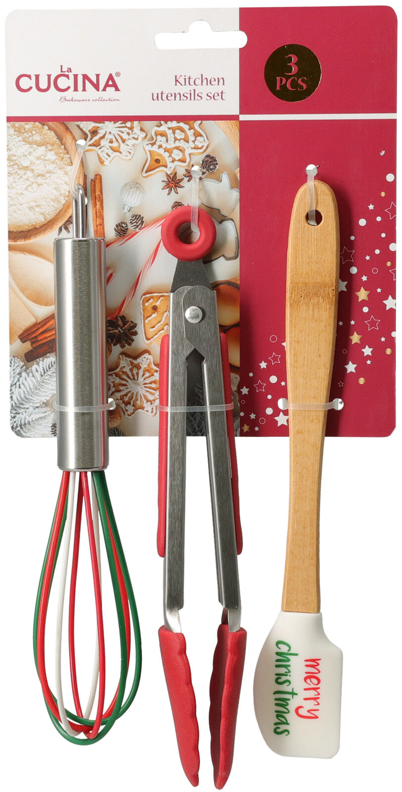keukengereedschap set kids 3dlg xmas