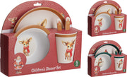 serviesset 5dlg melamine 3 ass kerst design
