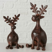 figuur tarnow, hert, h 21,00 cm, alu, bn