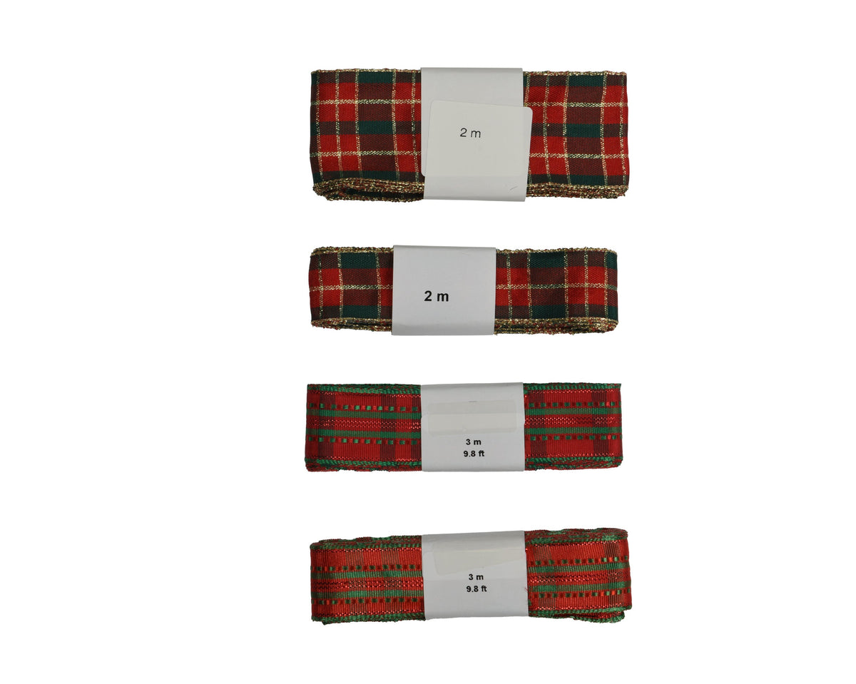 lint polyester 4ass assortie l.200cm x w.4cm x h.0.2cm