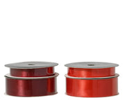 lint polyester satin 6ass rood l.300cm x w.2cm x h.0.01cm