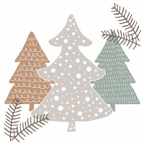 servetten graphic trees