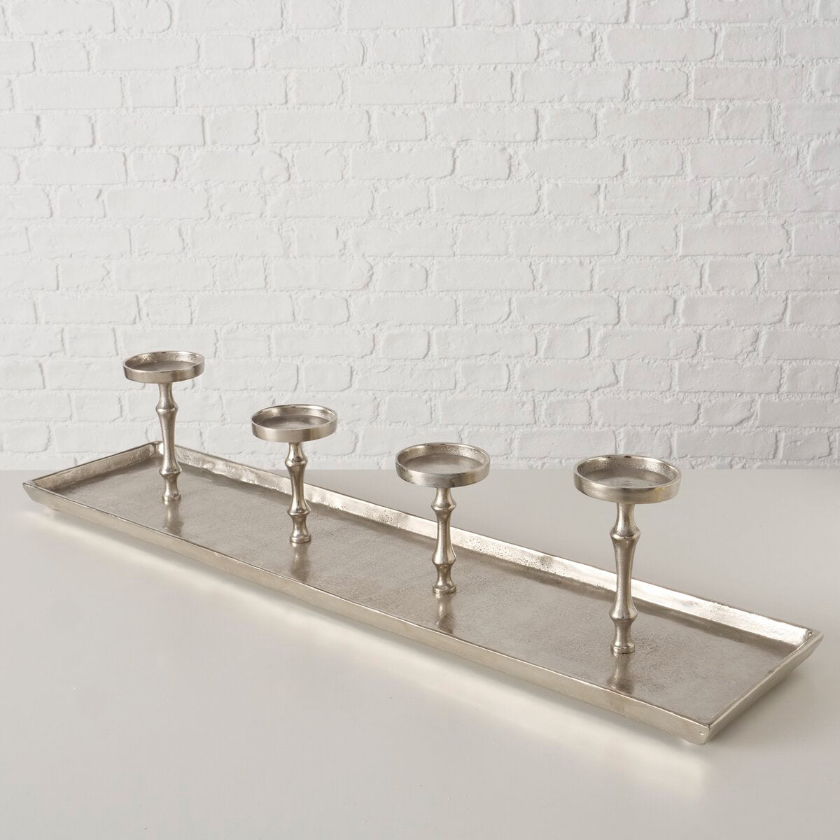 kandelaar furo, rechthoek, h 20,50 cm, l 99,00 cm, alu