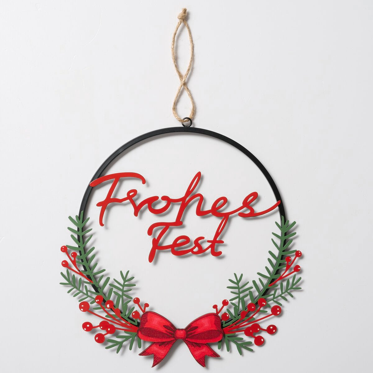 decoratieve hanger noelle, rond, l 1,00 cm, h 30,50 cm, hangvoorziening