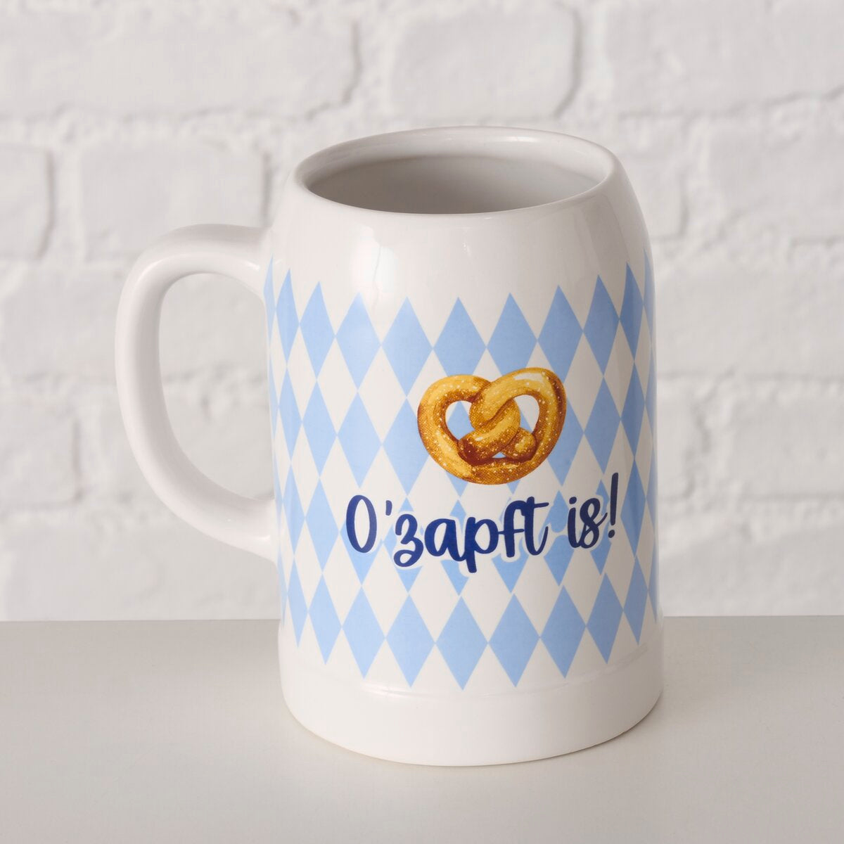 bierpul ozapftis, 720 ml, vaatwasmachinebestendig, h 14,00 cm, steengoed
