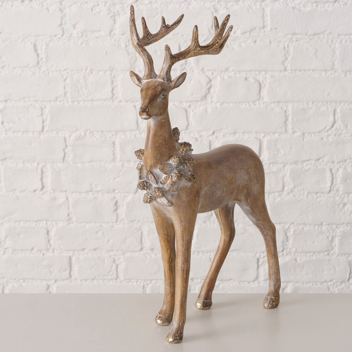 figuur zorano, hert, h 42,50 cm, synthetische hars, brn