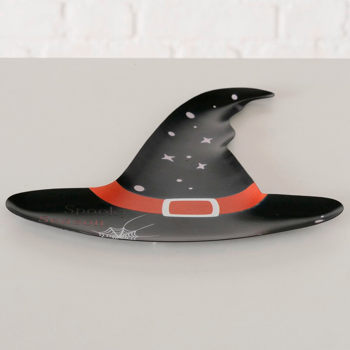 schaal spooky, zwrt, rond, h 0,90 cm, ijzer