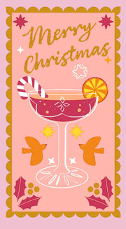 servetten xmas cocktail 3-laags tissue, 1/6 vouw 33 x 40 cm