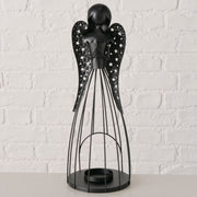 kandelaar amatina, engel, h 41,00 cm, l 12,50 cm, ijzer