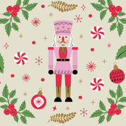 servetten nutcracker holiday 3-laags tissue 33 x 33 cm