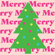 servetten christmas merry 3-laags tissue 33 x 33 cm